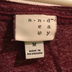 Maroon/Red cross sweater | A New Day | M